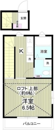 グランツ新小平の物件間取画像